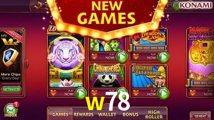 Descubra o Mundo do Cassino Online com w78
